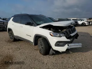 2024 Jeep Compass Latitude with VIN 3C4NJDBN1RT162366, listed as a Copart auction lot 56775645 with Not provided miles and Salvage title. Bid and sale history available at DreamBid. Image 4.
