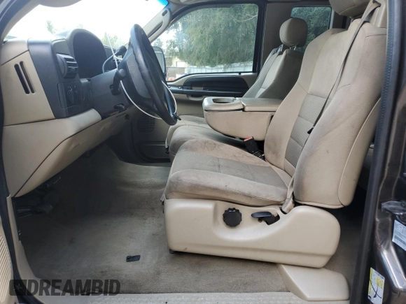 2007 Ford F-250 XL with VIN 1FTSX21P77EB50177, listed as a Copart auction lot 66897045 with 121,770 mi miles and Clean title. Bid and sale history available at DreamBid. Image 7.