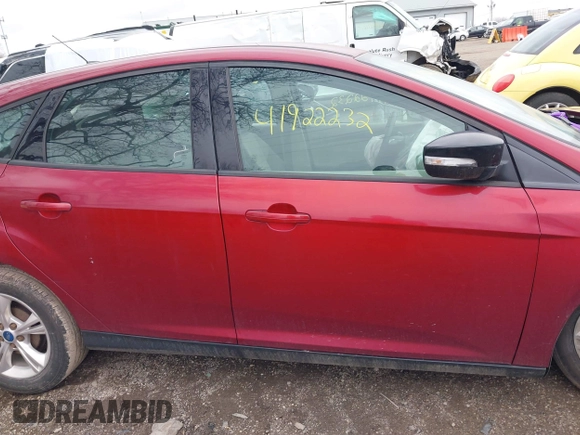 2013 Ford Focus SE with VIN 1FADP3K26DL275329, listed as a IAAI auction lot 41922232 with 86,211 mi miles and . Bid and sale history available at carsss.com. Image 14.