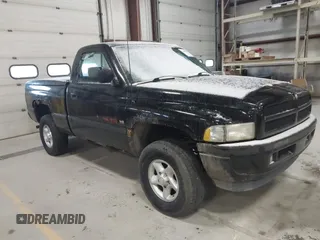 1996 Dodge Ram 1500 with VIN 1B7HF16Z9TJ181109, listed as a IAAI auction lot 41808040 with 163,681 mi miles. Bid and sale history available at carsss.com. Image 1.