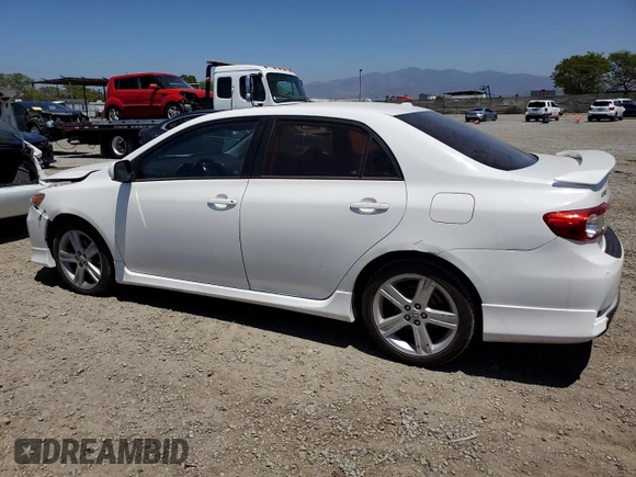 2013 Toyota Corolla L with VIN 5YFBU4EE1DP223927, listed as a Copart auction lot 56172355 with 208,419 mi miles and Salvage Title. Bid and sale history available at DreamBid. Image 2.