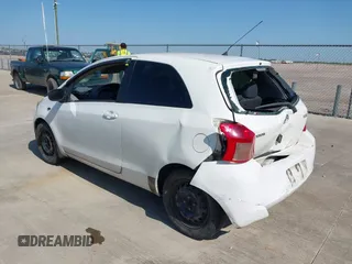 2007 Toyota Yaris with VIN JTDJT923875071287, listed as a IAAI auction lot 41996873 with 184,647 mi miles. Bid and sale history available at carsss.com. Image 3.