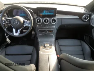 2021 Mercedes-Benz C 300 with VIN W1KWJ8EB9MG067523, listed as a Copart auction lot 74285704 with 20,563 mi miles and Salvage title. Bid and sale history available at DreamBid. Image 8.