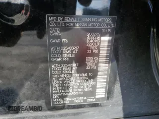 2019 Nissan Rogue SV with VIN KNMAT2MT4KP501737, listed as a Copart auction lot 49803705 with 119,024 mi miles and Salvage Title. Bid and sale history available at carsss.com. Image 14.