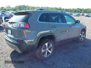 2021 Jeep Cherokee Limited with VIN 1C4PJMDX9MD177736, listed as a IAAI auction lot 42452851 with 62,430 mi miles and . Bid and sale history available at DreamBid. Image 4.