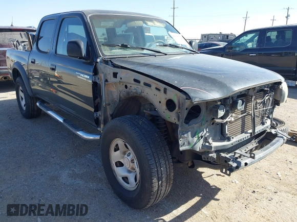 2002 Toyota Tacoma PreRunner with VIN 5TEGN92N02Z079606, listed as a IAAI auction lot 41848744 with 134,964 mi miles and . Bid and sale history available at DreamBid. Image 1.