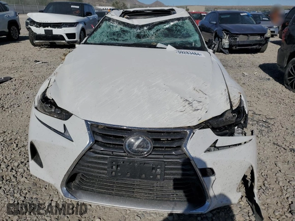 2020 Lexus IS 300 with VIN JTHAA1D26L5108390, listed as a Copart auction lot 59283484 with 33,370 mi miles and Salvage title. Bid and sale history available at DreamBid. Image 5.