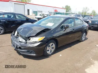 2014 Honda Civic LX z VIN 2HGFB2F57EH544194, wystawiony jako IAAI lot #42162724 z przebiegiem 131 255 mil mil oraz . Historia ofert i sprzedaży dostępna na DreamBid. Obrazek 18.