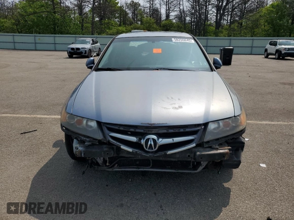 2006 Acura TSX with VIN JH4CL96886C000789, listed as a Copart auction lot 58255645 with 237,659 mi miles and Salvage title. Bid and sale history available at DreamBid. Image 5.