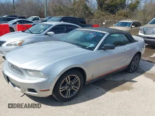 2012 Ford Mustang V6 with VIN 1ZVBP8EM4C5286227, listed as a IAAI auction lot 41638279 with Not Provided miles and . Bid and sale history available at carsss.com. Image 16.