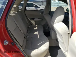 2008 Subaru Impreza Sedan (Natl) i w/Premium Pkg with VIN JF1GE61648H512725, listed as a Copart auction lot 49479465 with 222,230 mi miles and Salvage Title. Bid and sale history available at carsss.com. Image 10.