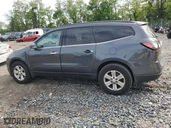 2013 Chevrolet Traverse LT with VIN 1GNKVGKD0DJ103994, listed as a Copart auction lot 56233435 with 211,791 mi miles and Clean Title. Bid and sale history available at DreamBid. Image 2.