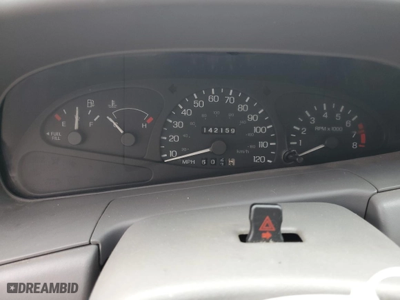 1998 Ford Escort ZX2 "Cool" with VIN 3FAKP1131WR224797, listed as a Copart auction lot 87968445 with 142,159 mi miles and Salvage Title. Bid and sale history available at carsss.com. Image 9.