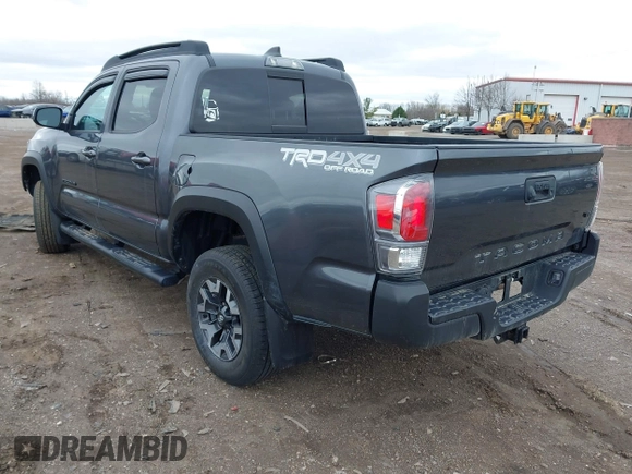 2021 Toyota Tacoma 4WD SR with VIN 3TMCZ5AN2MM406293, listed as a IAAI auction lot 41925585 with 52,243 mi miles. Bid and sale history available at carsss.com. Image 3.