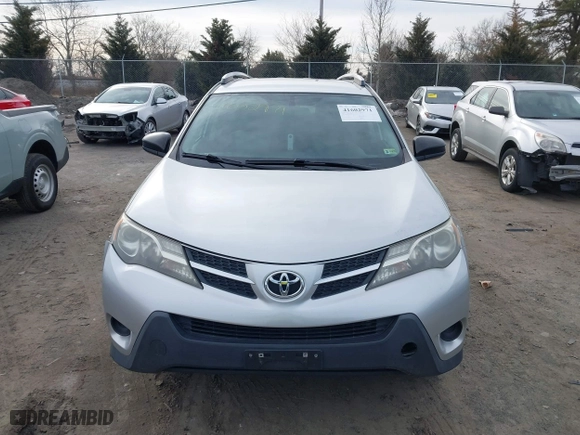 2014 Toyota RAV4 LE with VIN JTMBFREVXED062425, listed as a IAAI auction lot 41602971 with 180,960 mi miles. Bid and sale history available at carsss.com. Image 13.