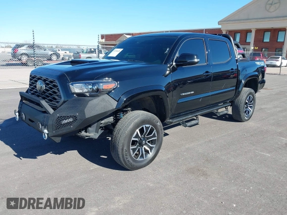 2023 Toyota Tacoma 4WD SR with VIN 3TYCZ5AN0PT110522, listed as a IAAI auction lot 41740128 with 45,115 mi miles. Bid and sale history available at carsss.com. Image 18.