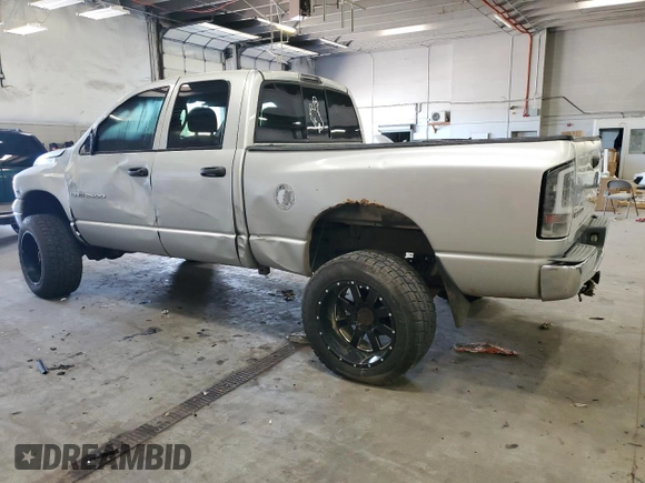 2005 Dodge Ram 2500 SLT with VIN 3D7KS28C95G857875, listed as a Copart auction lot 64624764 with 252,301 mi miles and Clean Title. Bid and sale history available at carsss.com. Image 2.