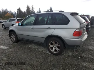 2004 BMW X5 3.0i with VIN 5UXFA13544LU27883, listed as a Copart auction lot 77273134 with 268,908 mi miles and Salvage Title. Bid and sale history available at carsss.com. Image 2.