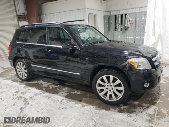 2011 Mercedes-Benz GLK 350 with VIN WDCGG8HB3BF532786, listed as a Copart auction lot 75631264 with Not Provided miles and Salvage Title. Bid and sale history available at DreamBid. Image 4.