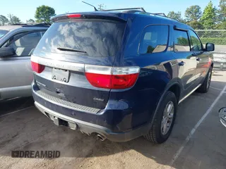 2012 Dodge Durango Crew with VIN 1C4RDJDG5CC330860, listed as a IAAI auction lot 42196714 with 180,416 mi miles and . Bid and sale history available at carsss.com. Image 4.