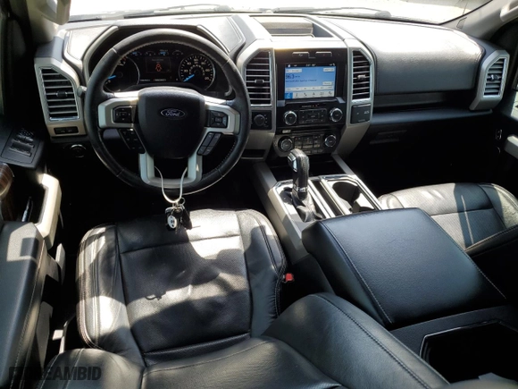 2016 Ford F-150 XLT with VIN 1FTEW1EG5GKF95166, listed as a Copart auction lot 53679115 with 193,449 mi miles and Clean Title. Bid and sale history available at carsss.com. Image 8.