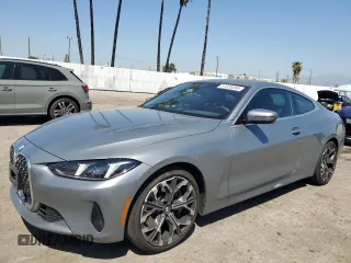 2025 BMW 4 Series 430i z VIN WBA43DA07SCS63339, wystawiony jako Copart lot #51535265 z przebiegiem 10 594 mil mil oraz Szkoda całkowita • Salvage title. Historia ofert i sprzedaży dostępna na DreamBid. Obrazek 1.
