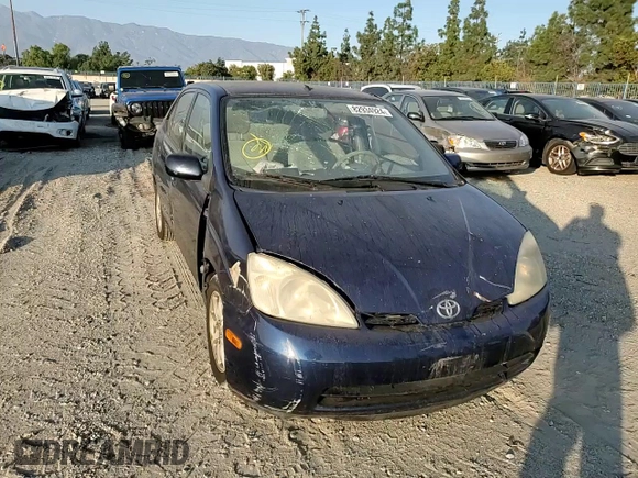 2002 Toyota Prius with VIN JT2BK18U020048934, listed as a Copart auction lot 82934924 with 0 mi miles and Salvage Title. Bid and sale history available at carsss.com. Image 11.