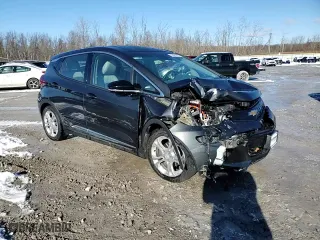 2020 Chevrolet Bolt EV LT with VIN 1G1FW6S09L4134746, listed as a Copart auction lot 83064324 with NaN miles and Salvage Title. Bid and sale history available at carsss.com. Image 13.