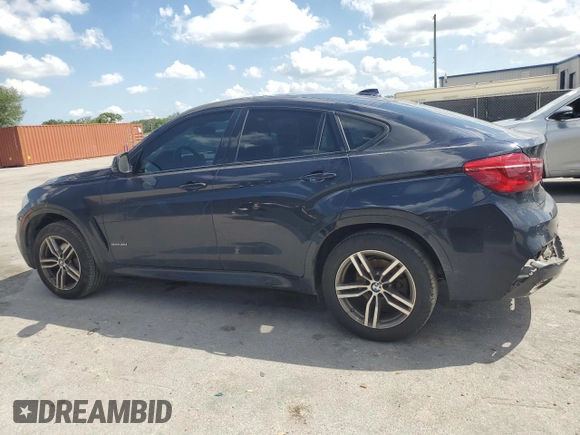 2016 BMW X6 sDrive35i with VIN 5UXKU0C56G0F92875, listed as a Copart auction lot 51145385 with 71,231 mi miles and Clean Title. Bid and sale history available at carsss.com. Image 2.