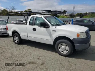 2008 Ford F-150 XL with VIN 1FTRF12218KE97098, listed as a Copart auction lot 50596535 with 243,547 mi miles and Clean Title. Bid and sale history available at carsss.com. Image 4.