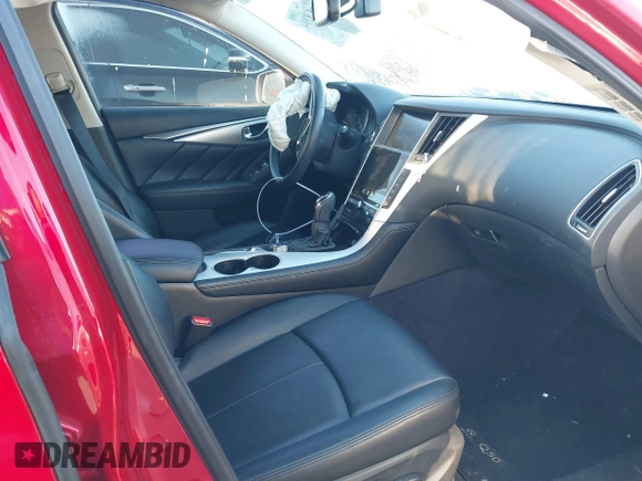 2021 Infiniti Q50 Luxe z VIN JN1EV7BPXMM705321, wystawiony jako IAAI lot #41838394 z przebiegiem 38 928 mil mil oraz . Historia ofert i sprzedaży dostępna na DreamBid. Obrazek 5.