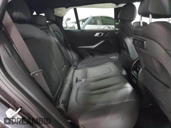 2020 BMW X5 xDrive40i with VIN 5UXCR6C09L9C51165, listed as a Copart auction lot 58212555 with Not provided miles and Salvage title. Bid and sale history available at DreamBid. Image 11.