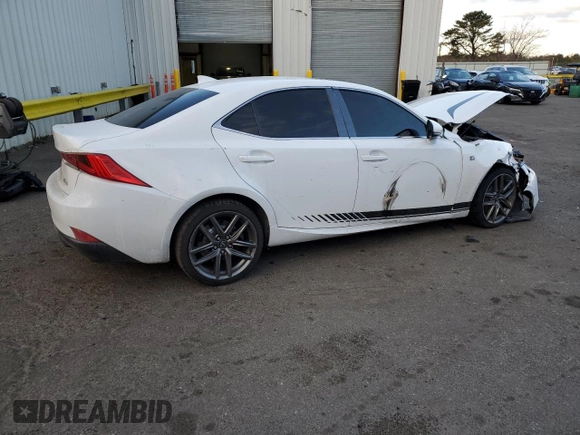 2017 Lexus IS 300 with VIN JTHCM1D28H5015104, listed as a Copart auction lot 88602505 with Not provided miles and Non repairable. Bid and sale history available at DreamBid. Image 3.