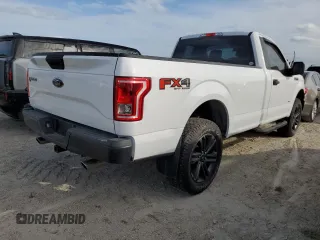 2016 Ford F-150 XL with VIN 1FTNF1EG1GKF41024, listed as a Copart auction lot 76582934 with 74,518 mi miles and Salvage title. Bid and sale history available at DreamBid. Image 3.