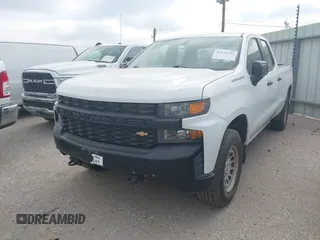 2020 Chevrolet Silverado 1500 Work Truck with VIN 1GCRYAEF5LZ177663, listed as a IAAI auction lot 42223157 with 33,711 mi miles and . Bid and sale history available at DreamBid. Image 2.