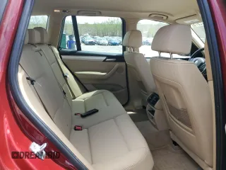 2014 BMW X3 xDrive28i with VIN 5UXWX9C54E0D23221, listed as a Copart auction lot 55412975 with 139,813 mi miles and Salvage Title. Bid and sale history available at DreamBid. Image 11.