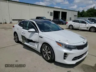 2016 Kia Optima SXL Turbo with VIN 5XXGV4L21GG015880, listed as a Copart auction lot 56623315 with 134,632 mi miles and Salvage title. Bid and sale history available at DreamBid. Image 13.