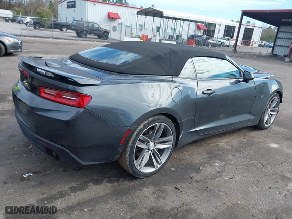 2018 Chevrolet Camaro 1LT with VIN 1G1FB3DS4J0115549, listed as a IAAI auction lot 41481201 with 118,186 mi miles. Bid and sale history available at carsss.com. Image 4.