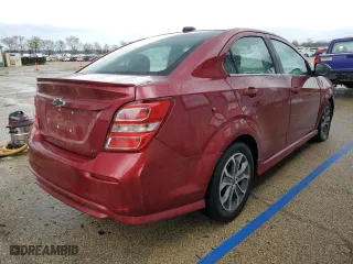 2018 Chevrolet Sonic LT with VIN 1G1JD5SH7J4104240, listed as a Copart auction lot 51498235 with 24,123 mi miles and Salvage Title. Bid and sale history available at carsss.com. Image 3.