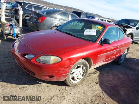 2002 Ford Escort ZX2 Standard z VIN 3FAFP11382R198680, wystawiony jako IAAI lot #41420862 z przebiegiem 184 102 mil mil oraz . Historia ofert i sprzedaży dostępna na DreamBid. Obrazek 17.