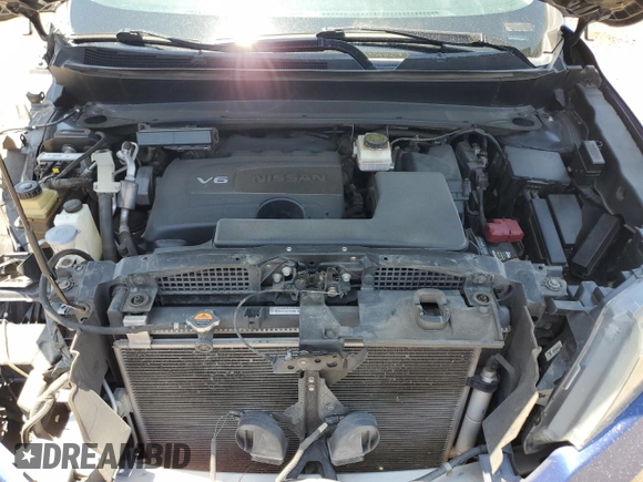 2017 Nissan Pathfinder Platinum with VIN 5N1DR2MNXHC613306, listed as a Copart auction lot 62641485 with 161,737 mi miles and Salvage title. Bid and sale history available at DreamBid. Image 12.
