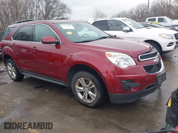 2012 Chevrolet Equinox LT w/1LT with VIN 2GNFLEE53C6233747, listed as a IAAI auction lot 41118401 with 149,508 mi miles. Bid and sale history available at carsss.com. Image 1.