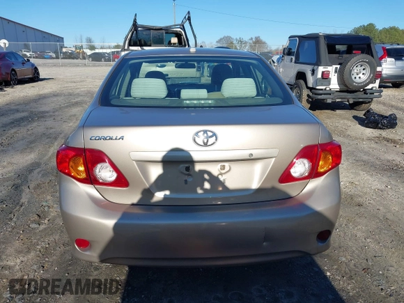 2009 Toyota Corolla with VIN 1NXBU40EX9Z049143, listed as a IAAI auction lot 41596503 with 94,255 mi miles. Bid and sale history available at carsss.com. Image 16.