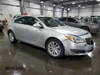 2016 Buick Regal with VIN 2G4GK5EX4G9153262, listed as a Copart auction lot 61039024 with 109,850 mi miles and Salvage title. Bid and sale history available at DreamBid. Image 4.