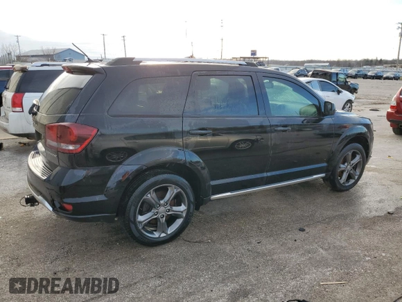 2015 Dodge Journey Crossroad with VIN 3C4PDDGG4FT566767, listed as a Copart auction lot 88871775 with 173,675 mi miles and Salvage Title. Bid and sale history available at carsss.com. Image 3.