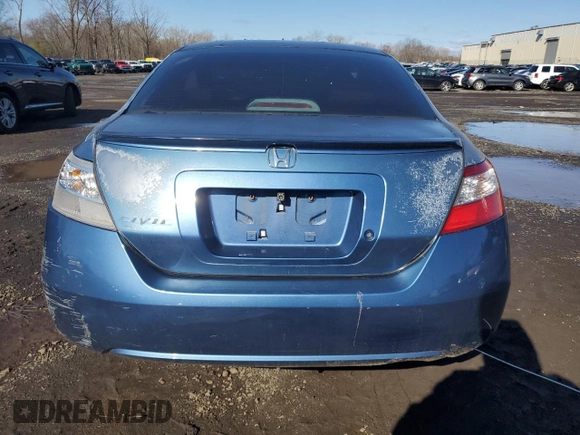 2009 Honda Civic Cpe LX with VIN 2HGFG12679H534412, listed as a Copart auction lot 52340075 with 220,856 mi miles and Clean Title. Bid and sale history available at carsss.com. Image 6.