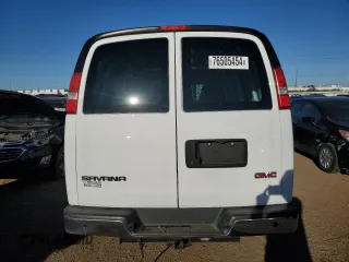 2017 GMC Savana Cargo Van with VIN 1GTW7AFF3H1283443, listed as a Copart auction lot 76505454 with 0 mi miles and Salvage Title. Bid and sale history available at carsss.com. Image 6.