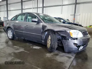 2005 Ford Five Hundred SEL with VIN 1FAFP24115G203861, listed as a Copart auction lot 71742934 with 219,651 mi miles and Salvage Title. Bid and sale history available at carsss.com. Image 4.