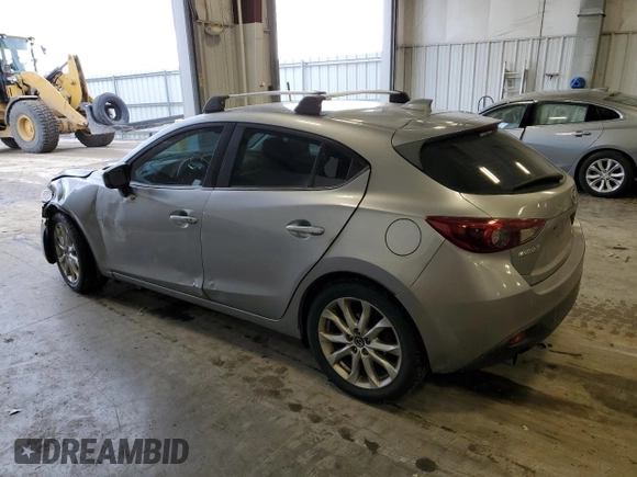 2014 Mazda 3 S Touring with VIN JM1BM1L34E1104095, listed as a Copart auction lot 88981145 with 208,269 mi miles and Non Repairable. Bid and sale history available at DreamBid. Image 2.