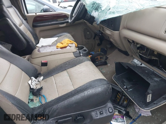 2005 Ford Excursion Eddie Bauer with VIN 1FMSU45P35EA23112, listed as a IAAI auction lot 41173557 with Not Provided miles and . Bid and sale history available at DreamBid. Image 5.